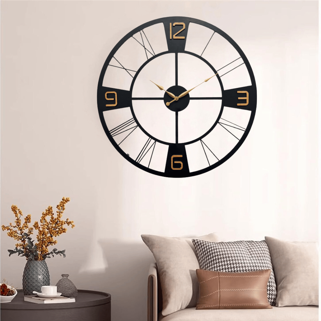 Metal Wall Clock