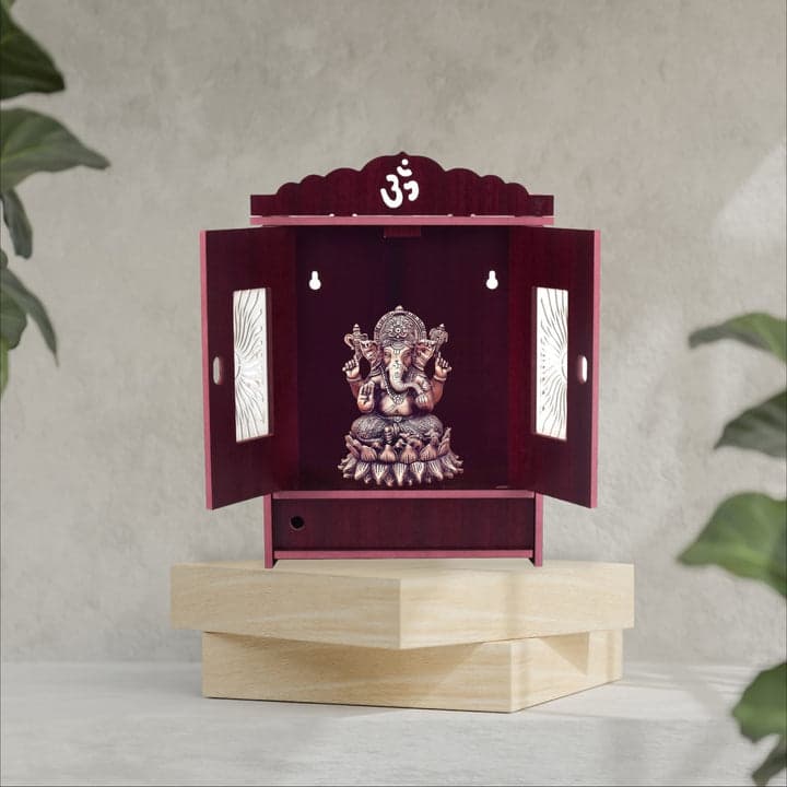 Handcrafted Wooden Temple | Mandir | Pooja Ghar | Temple For Home And Office | Beautiful Wooden Temple