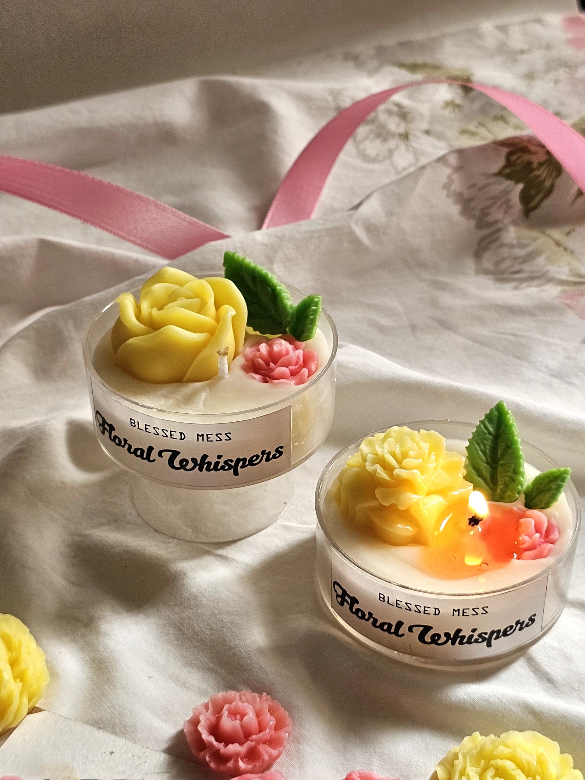 Floral Whispers Candle (pack Of 2) - Image 3