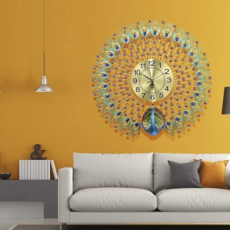 Peacock Wall Clock