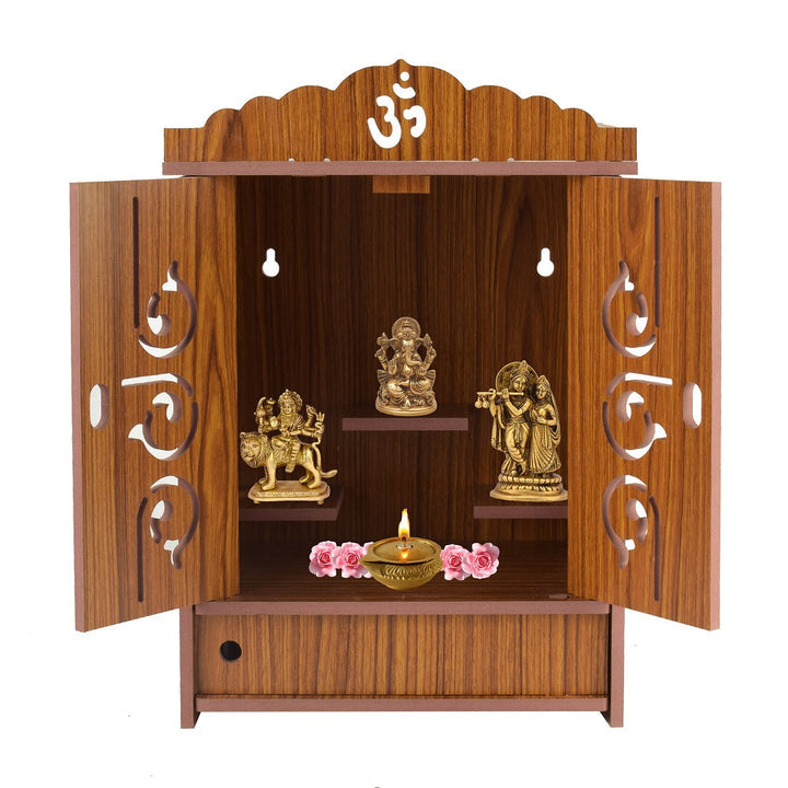 Handcrafted Wooden Temple | Mandir | Pooja Ghar | Temple For Home And office | Beautiful Wooden Temple