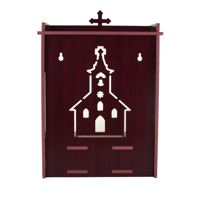 Christian Wooden Wall Hanging Temple for Home and Shop,Office and Home showpiece Temple