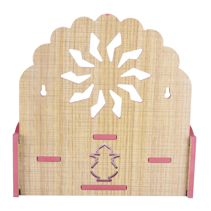 Handmade Beautiful Wooden Temple, Wall Hanging and Table Top Home Mandir Temple