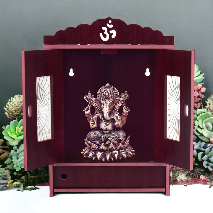 Handcrafted Wooden Temple | Mandir | Pooja Ghar | Temple For Home And office | Beautiful Wooden Temple