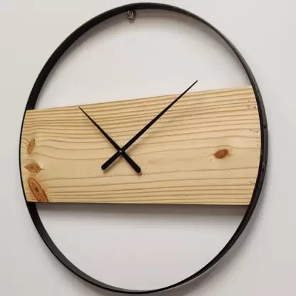 Handmade Natural Wooden Wall Clock