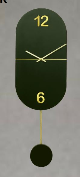 Modern Silent Pendulum Wall Clock