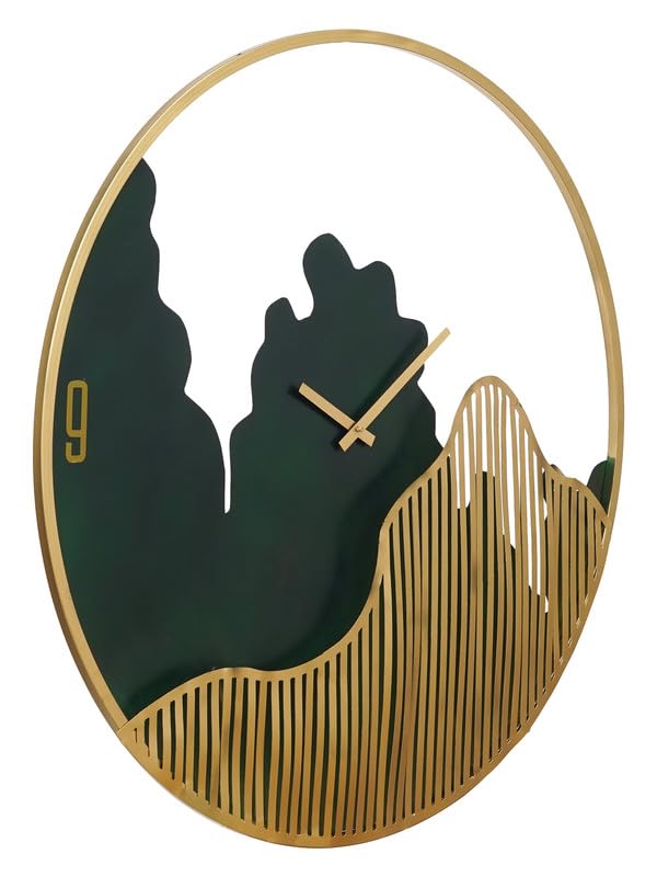 NATURE METALL WALL CLOCK