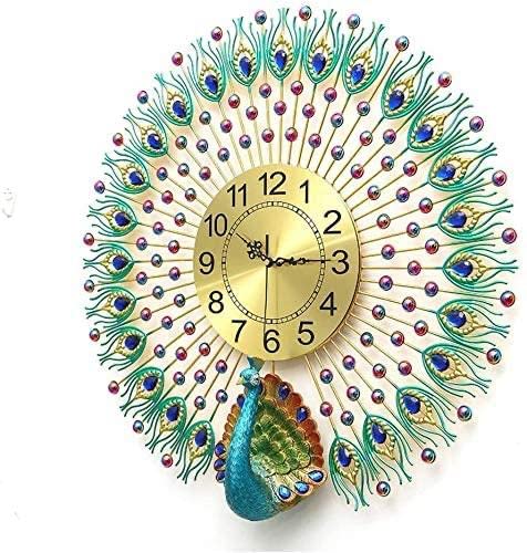 OPEN FEATHER WALL CLOCK ART