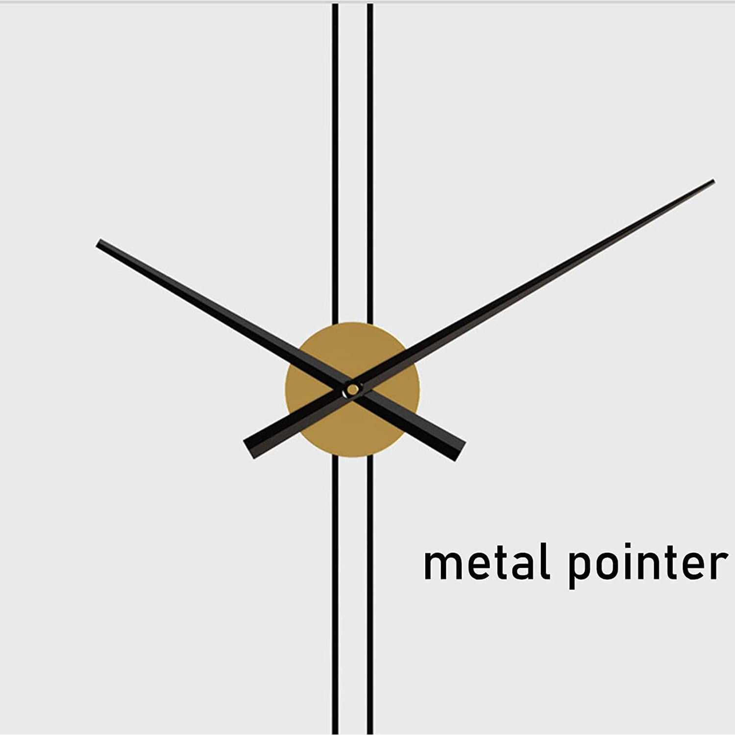 MINIMAL METAL WALL CLOCK