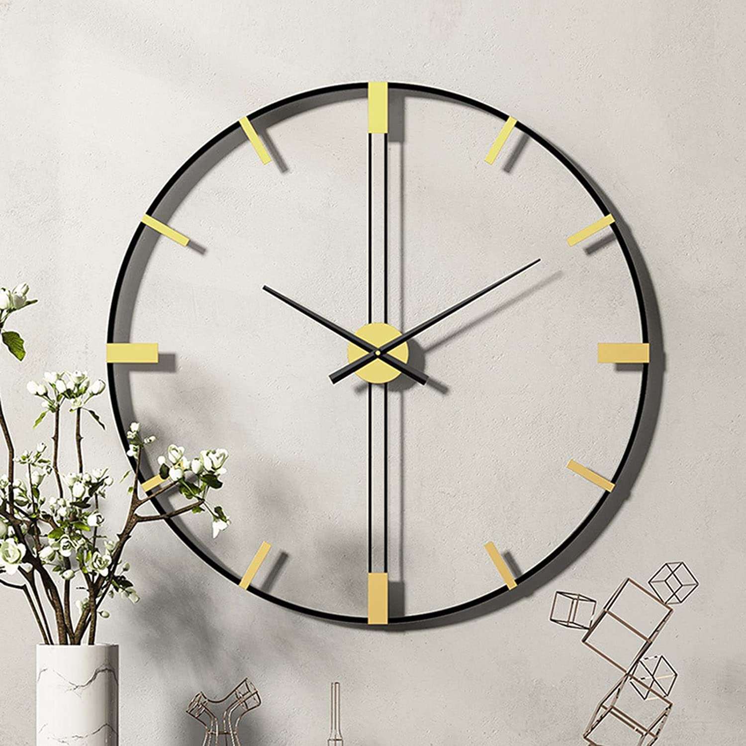 MINIMAL METAL WALL CLOCK