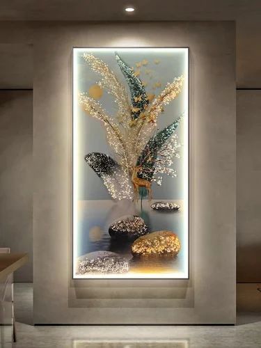 CRYSTAL PORCELAIN LED WALL ART PIECE