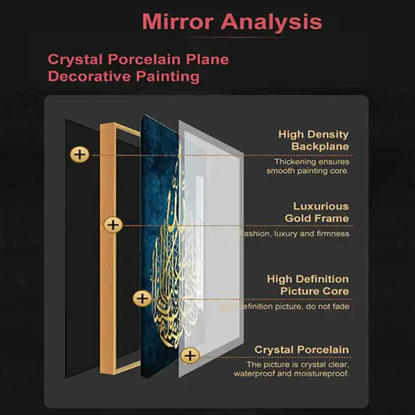 CRYSTAL WALL PAITING