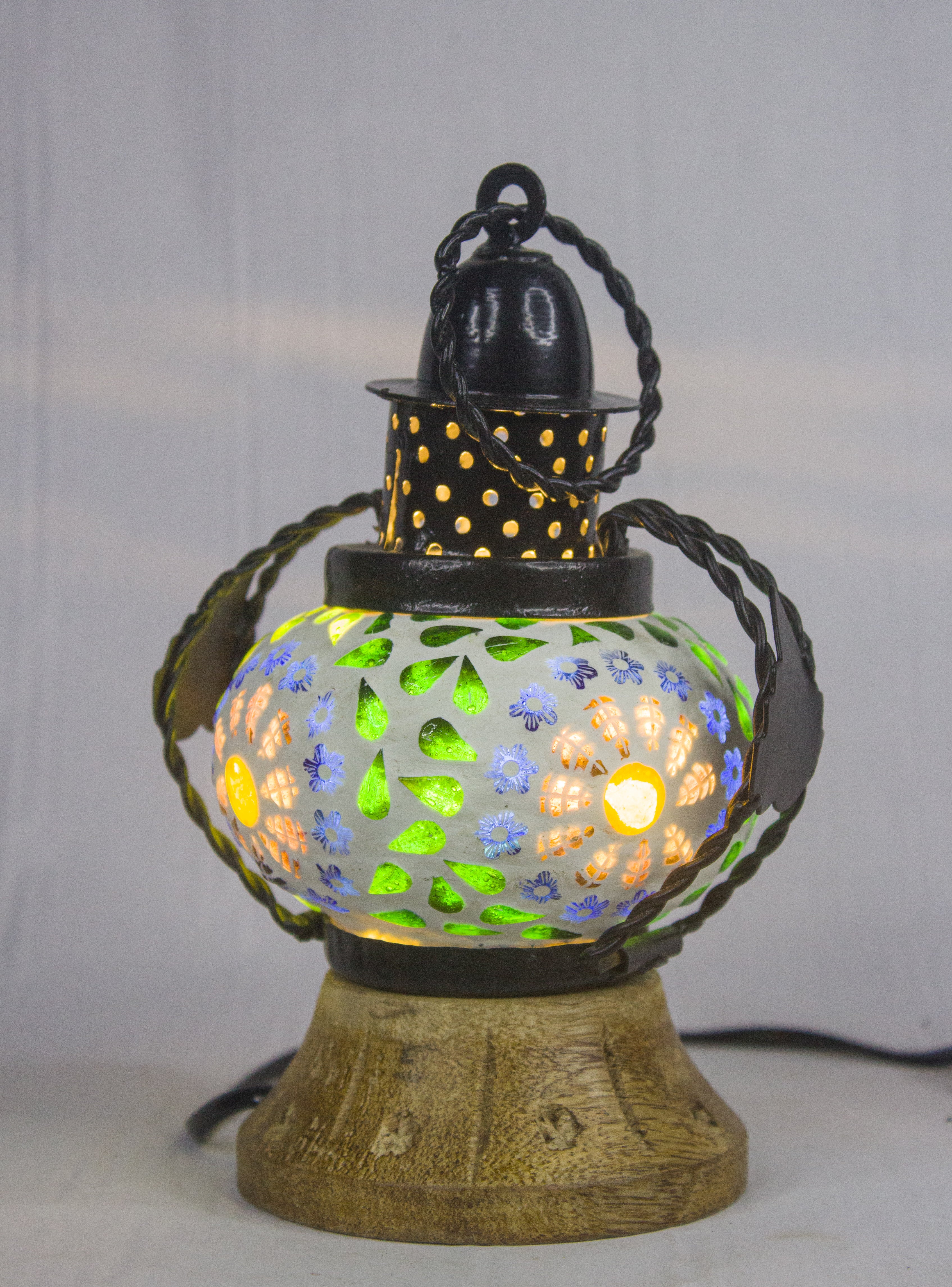 Handcrafted Art Deco Mosaic Lights