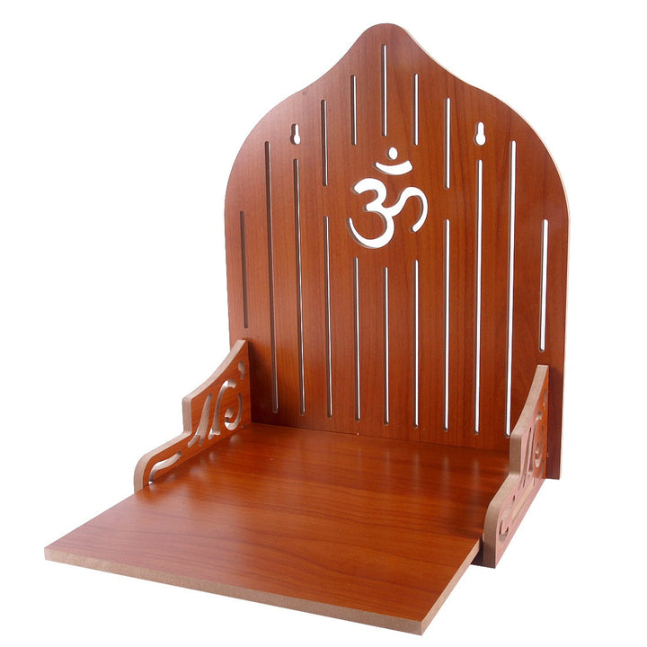 Beautiful MDF Wooden Temple | Pooja Mandir for Home and Office/Wall Mounted Temple | Puja Stand