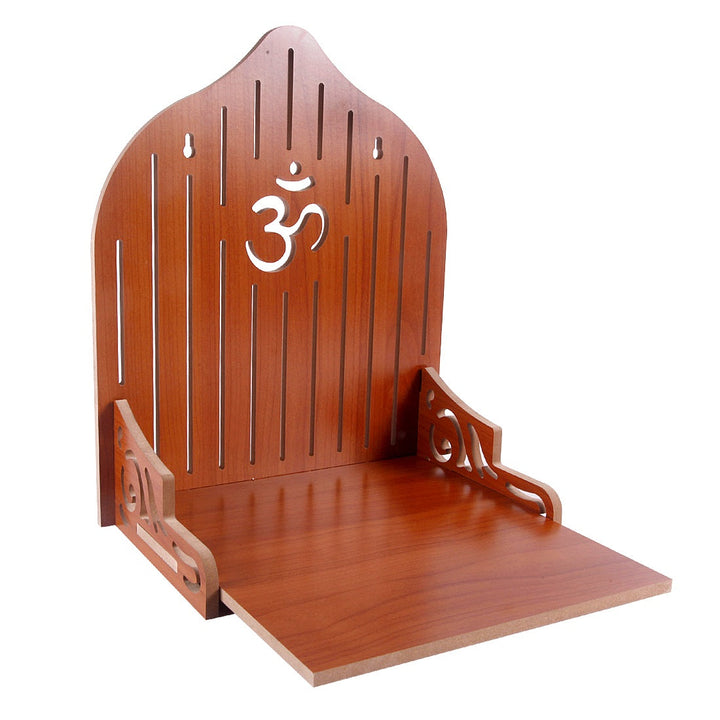 Beautiful MDF Wooden Temple | Pooja Mandir for Home and Office/Wall Mounted Temple | Puja Stand