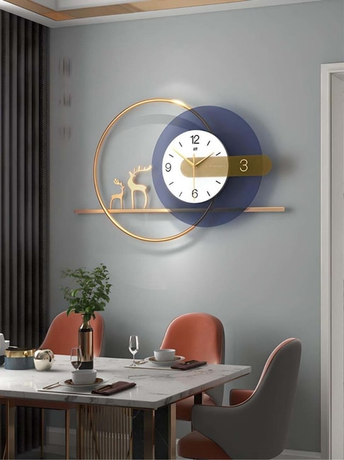 DEER WALL CLOCK ART