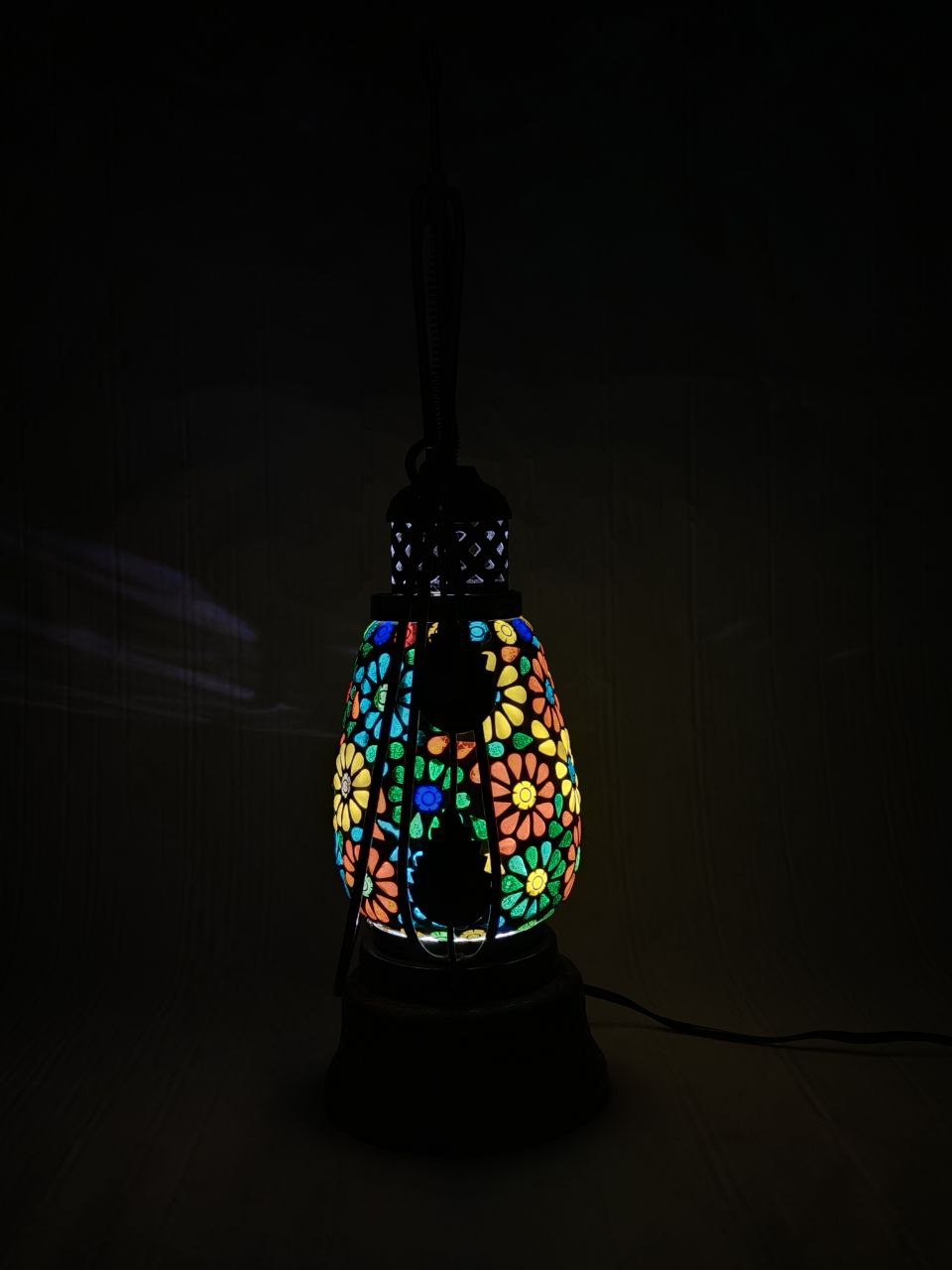 Handcrafted Art Deco Mosaic Light