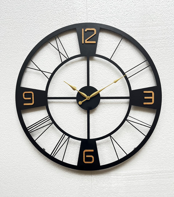 METAL WALL CLOCK