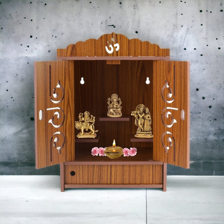 Handcrafted Wooden Temple | Mandir | Pooja Ghar | Temple For Home And office | Beautiful Wooden Temple