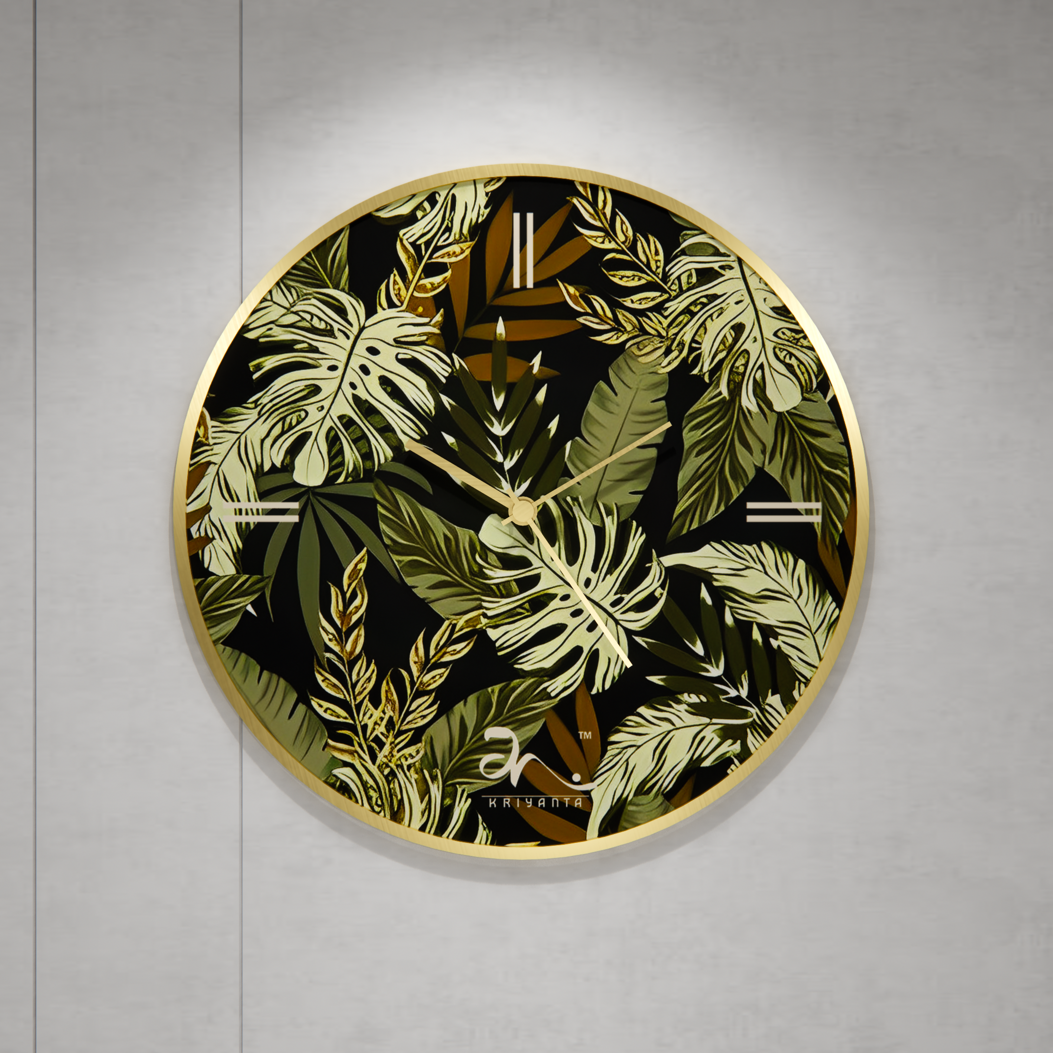 Nature's Rhythm Wall Clock