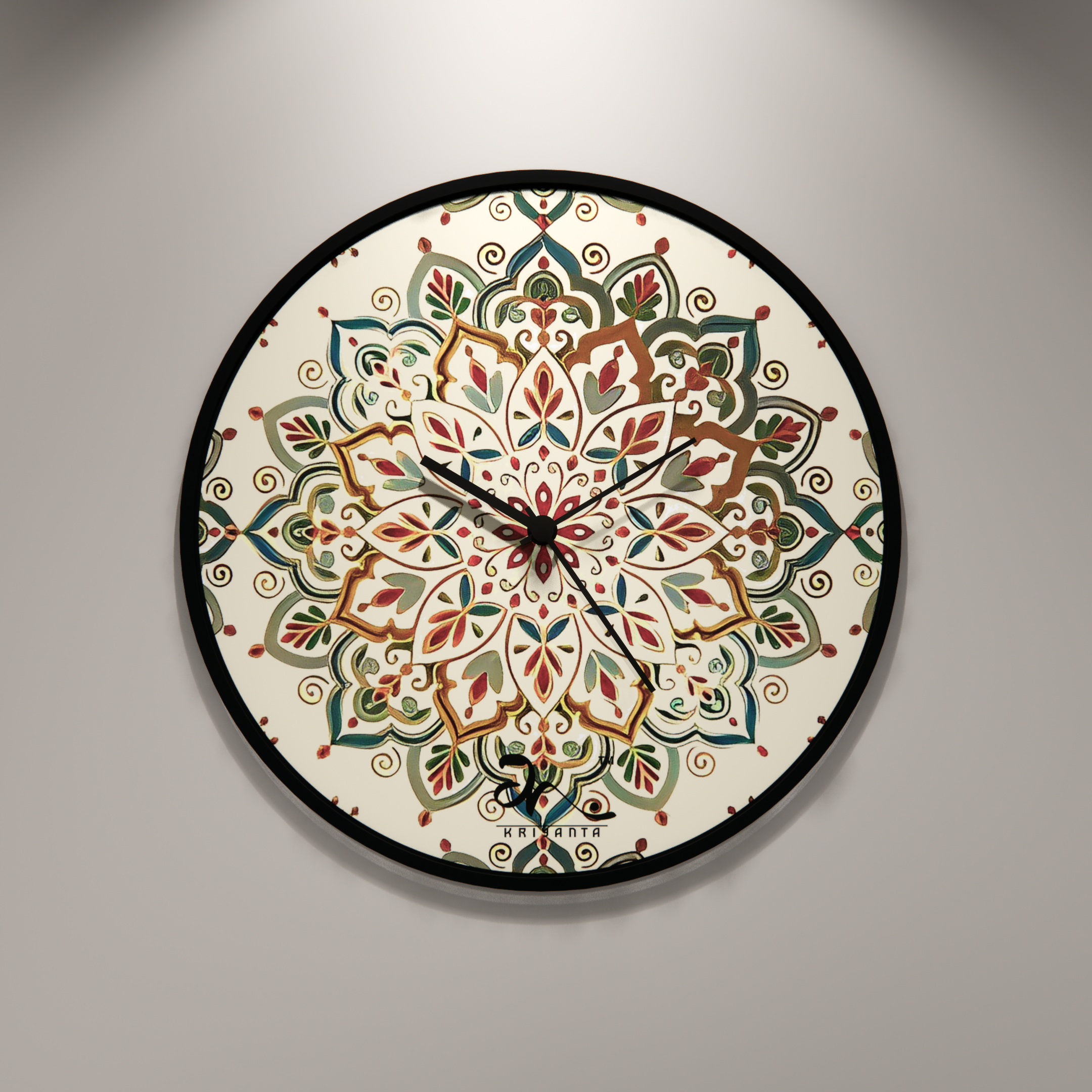 Sacred Wall Clock Art