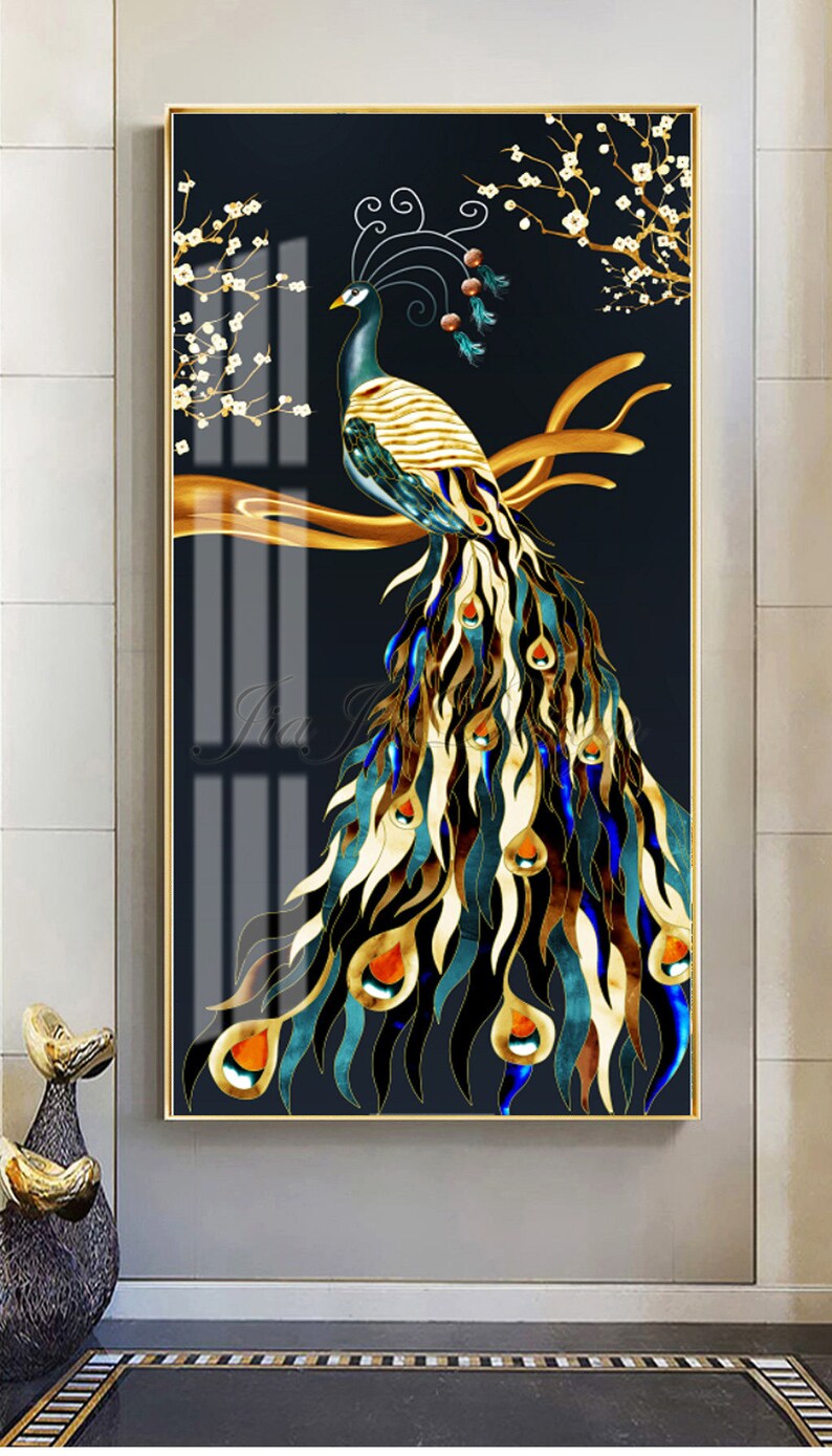 PEACOCK LUXURY WALL ART