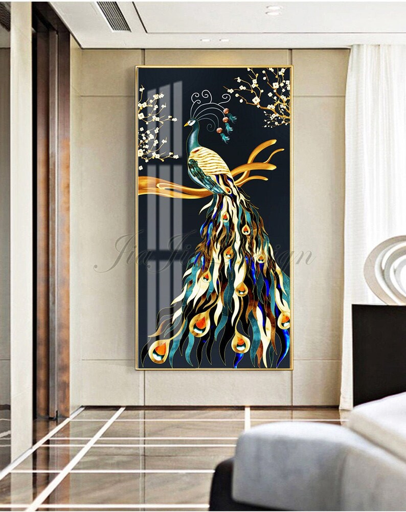 PEACOCK LUXURY WALL ART