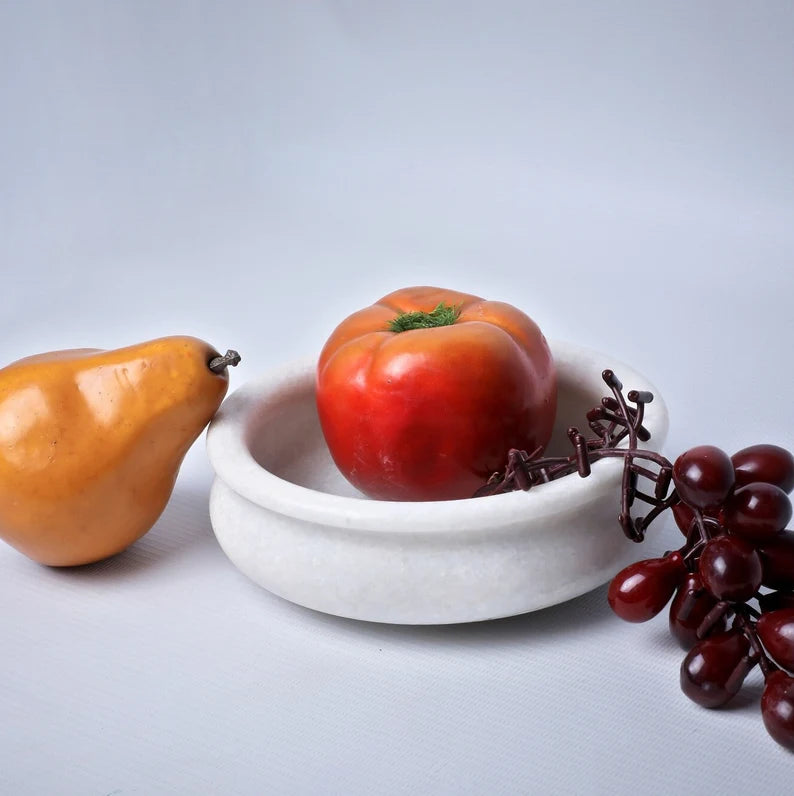 White Marble Bowl